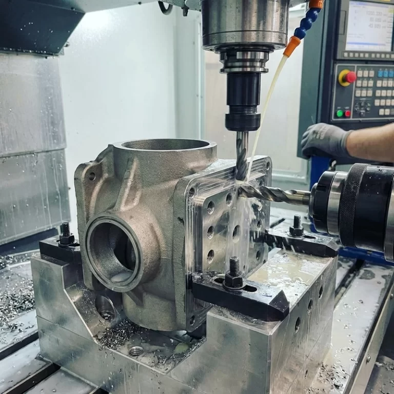 CNC machining after 3D printing for holes threads and precision surfaces