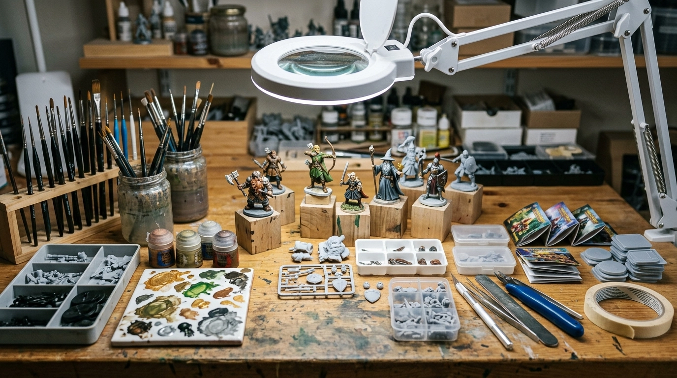 custom miniature figurines for game anime and character brands with resin detail and painting