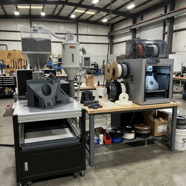 engineering plastic 3D printing process control comparing filament and pellet extrusion