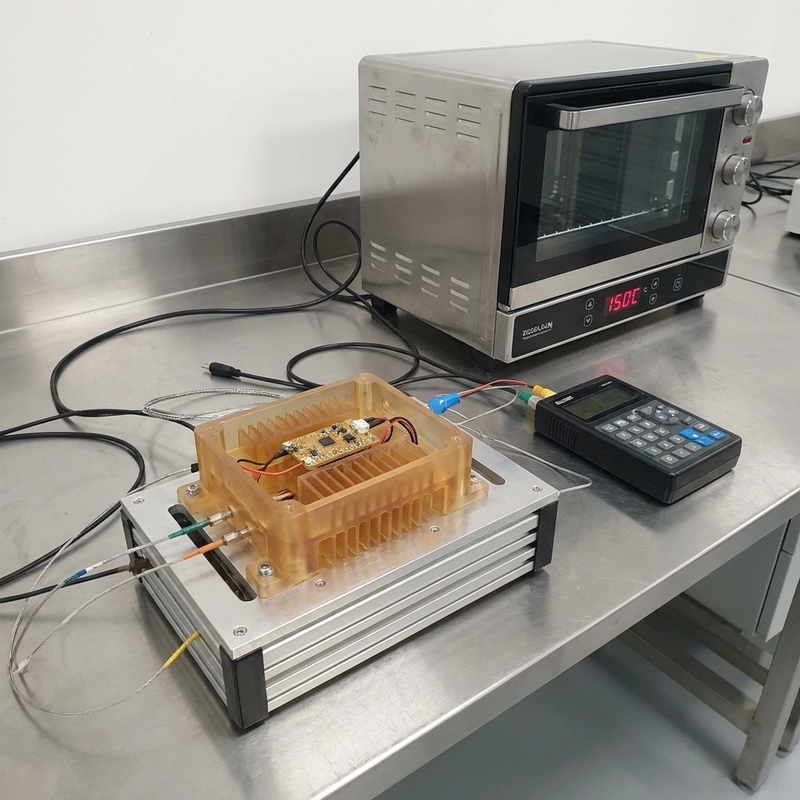 Heat-resistant SLA resin functional prototype prepared for thermal testing