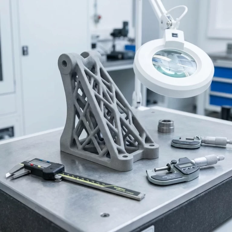 high-performance nylon powder printing lattice bracket for lightweight aerospace and industrial applications