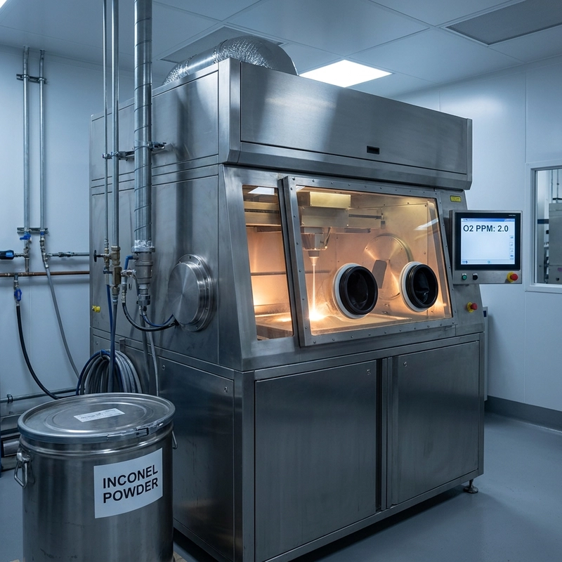 high-temperature alloy 3D printing oxidation control with inert gas monitoring