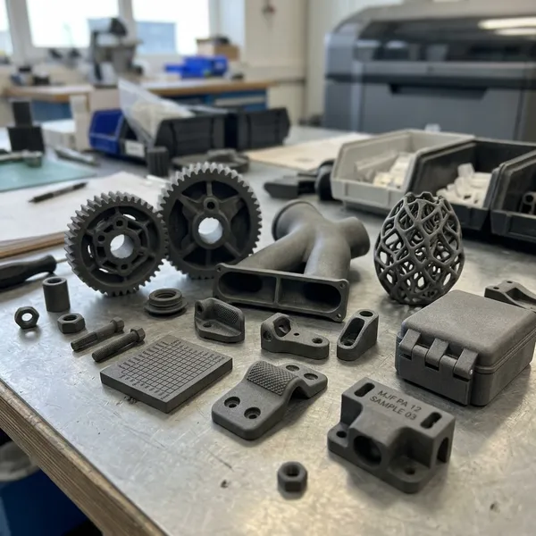 MJF Multi Jet Fusion Nylon Functional Industrial Batch Parts