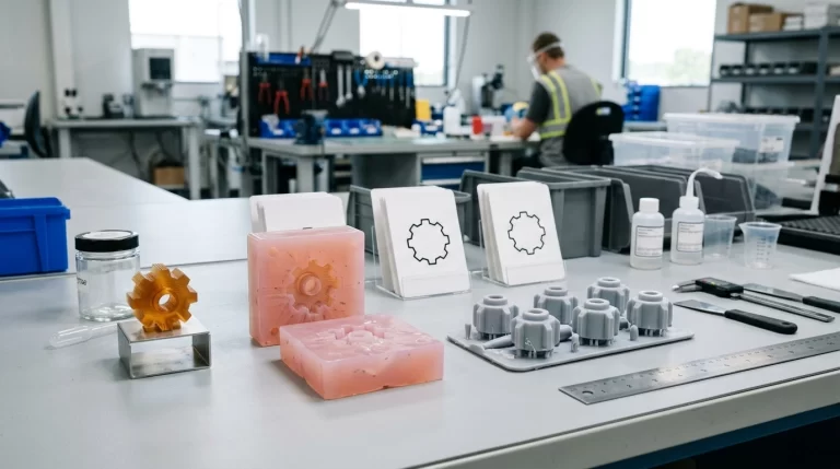 resin 3D printing vs vacuum casting for OEM gift production