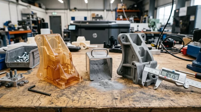 SLA vs MJF 3D printing for prototype and small batch parts