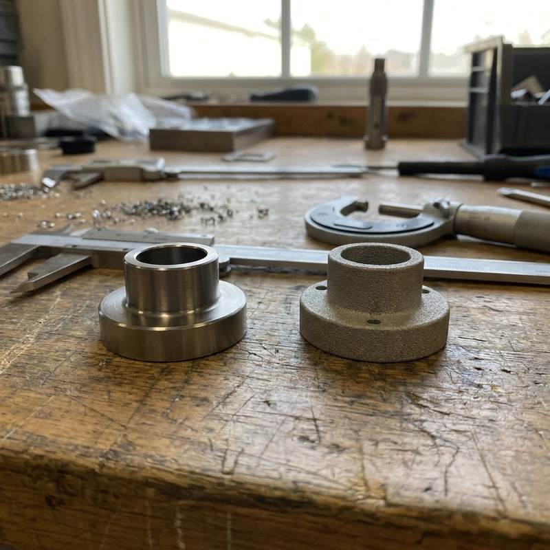 SLM vs binder jetting metal 3D printing process comparison for stainless steel parts