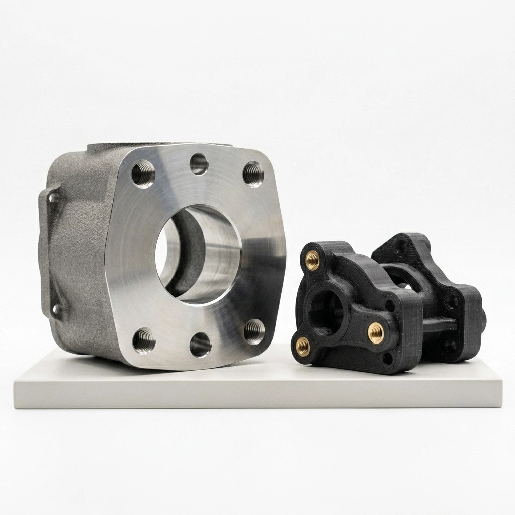 3D printing quality inspection of printed and CNC finished components