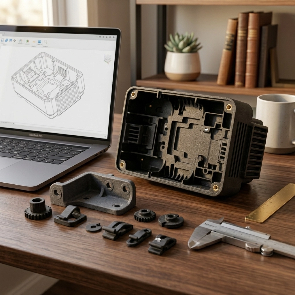 MJF Nylon 3D Printing Service functional PA12 parts - application scene
