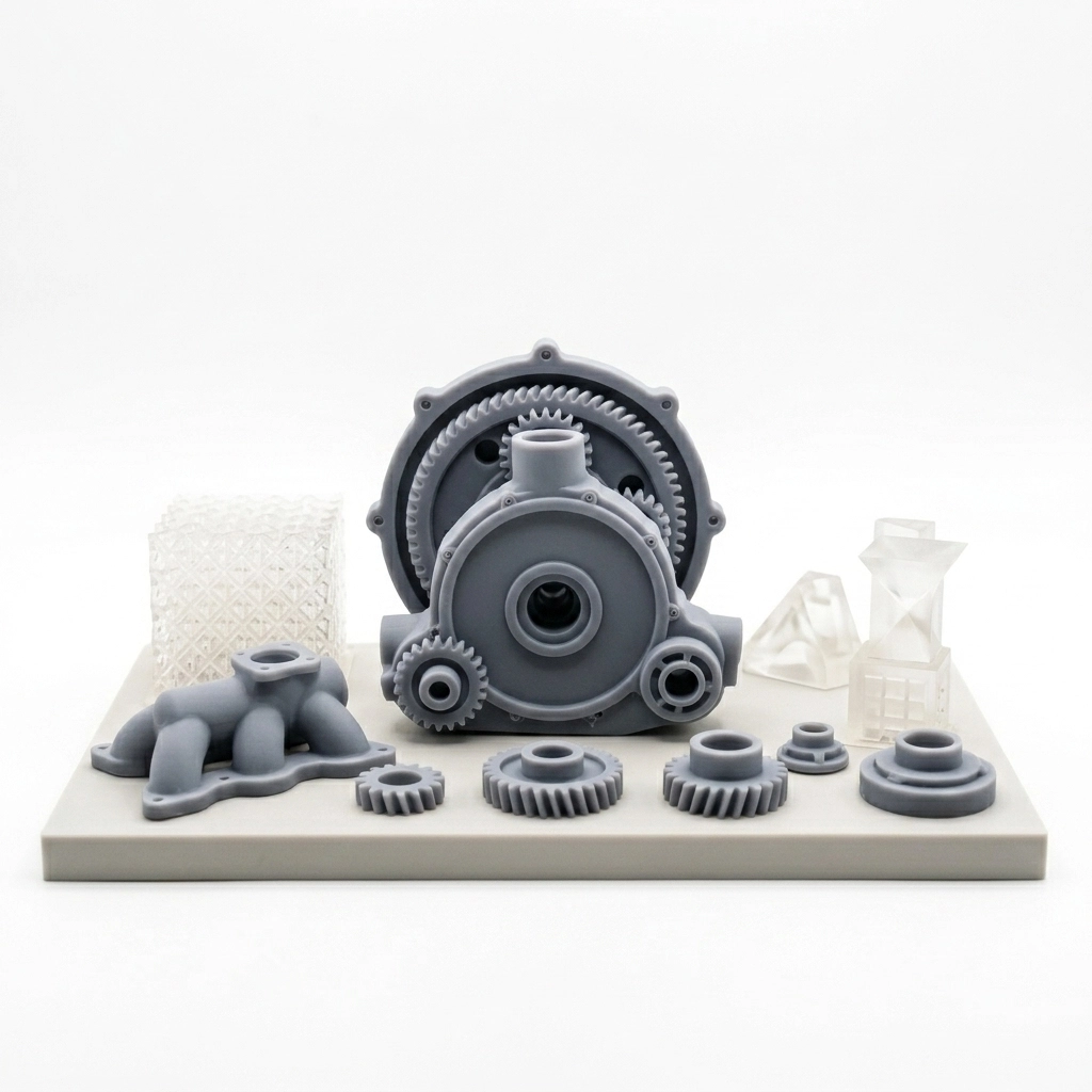 SLA Resin 3D Printing Service smooth resin prototype parts