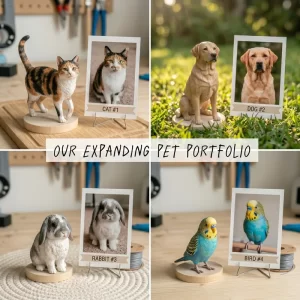 Custom 3D Pet Figurine